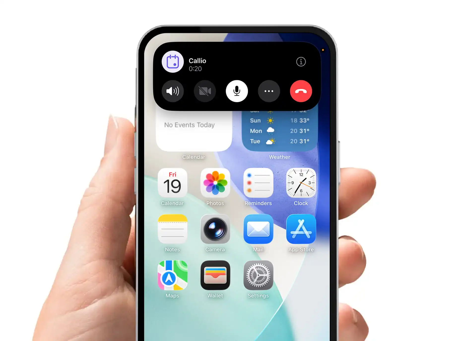 Pacient vorbind la telefon cu Callio